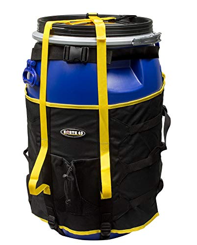 Darrell's Barrels 60L Canoe Barrel + North 49 60L Barrel Harness Combo