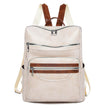 Leather Backpack Large Capacity for Women's - PU Soft