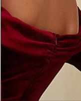 Fashion Velvet Elegant Bridesmaid Dress