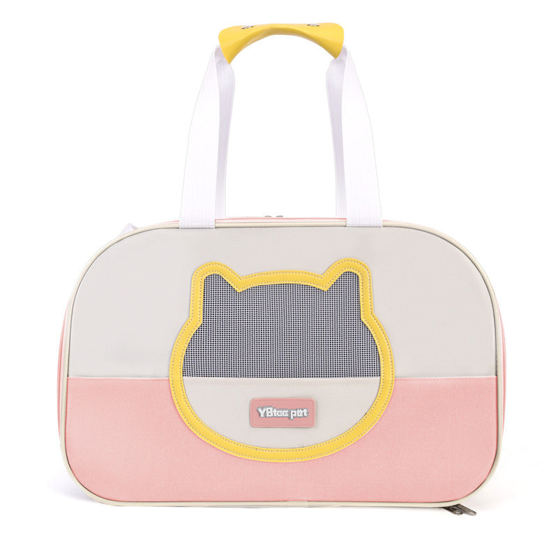 Foldable Breathable Cat Carrier Tote Bag – Oxford Cloth, Large Capacity, 8 Colours