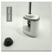 Electric Pencil Sharpener for Kids – Alloy Blade, Portable, Black & White