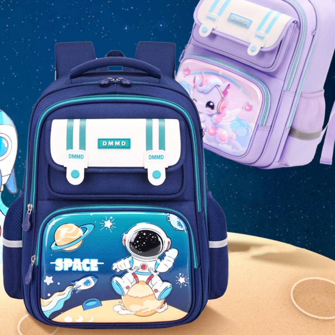 Large Capacity Waterproof Lightweight Schoolbag for Girls – Student Backpack