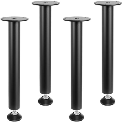 16 Inch Adjustable Desk Legs, Set Of 4 - 1200 Lbs Load Capacity.