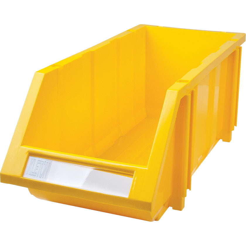 Bac empilable et suspendable, 20 cm L x 18 cm H x 45 cm P, Jaune