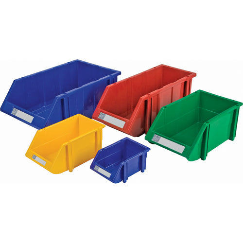 Bac empilable et suspendable, 19,5 cm (l) x 17,8 cm (h) x 45,1 cm (p), rouge