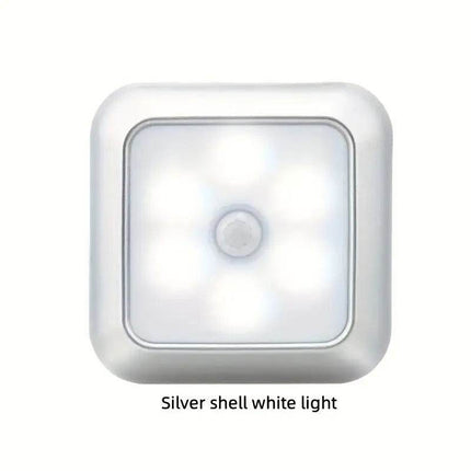 6 Pcs Induction Cabinet Night Light Motion Sensor
