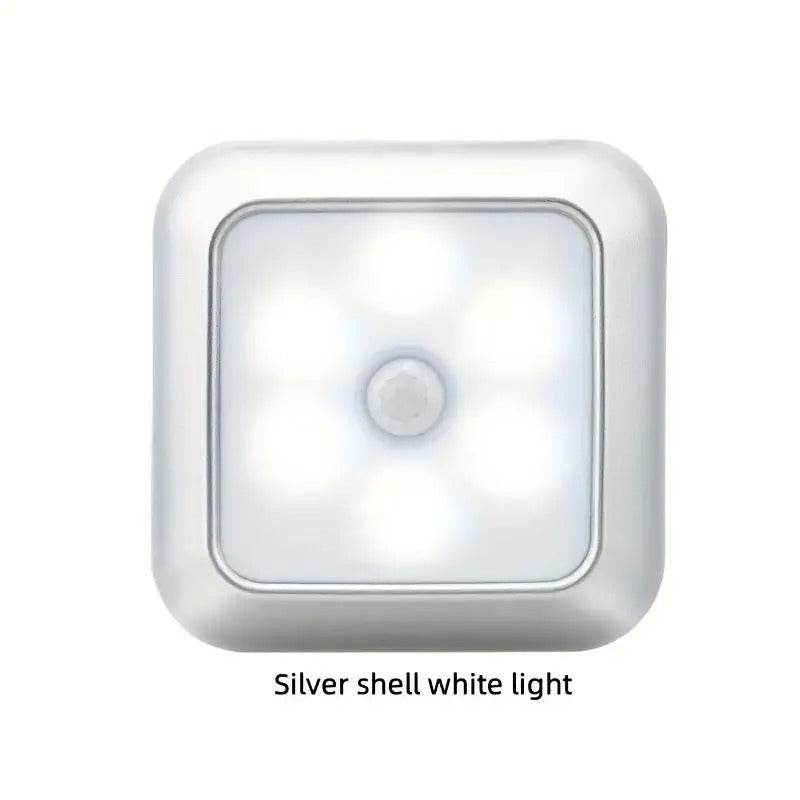 6 Pcs Induction Cabinet Night Light Motion Sensor