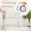 Wooden Bedside Bassinet Sleeper | Comfy Cubs