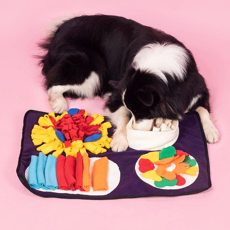 Dog Snuffle Mat – Interactive Nose Work Feeding Puzzle for Mental Stimulation & Slow Feeding