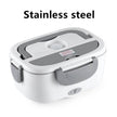 Electric Heated Lunch Box – Stainless Steel Food Warmer