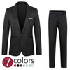 Men's Loose Fit Wedding Tuxedo Suit Jacket – 8 Colors, M–5XL | Canada & USA