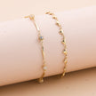 Bohemian Multi-Layer Anklet Set – Cross, Heart & Charm Designs