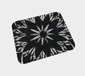 Desk Mat | Black Stained Glass