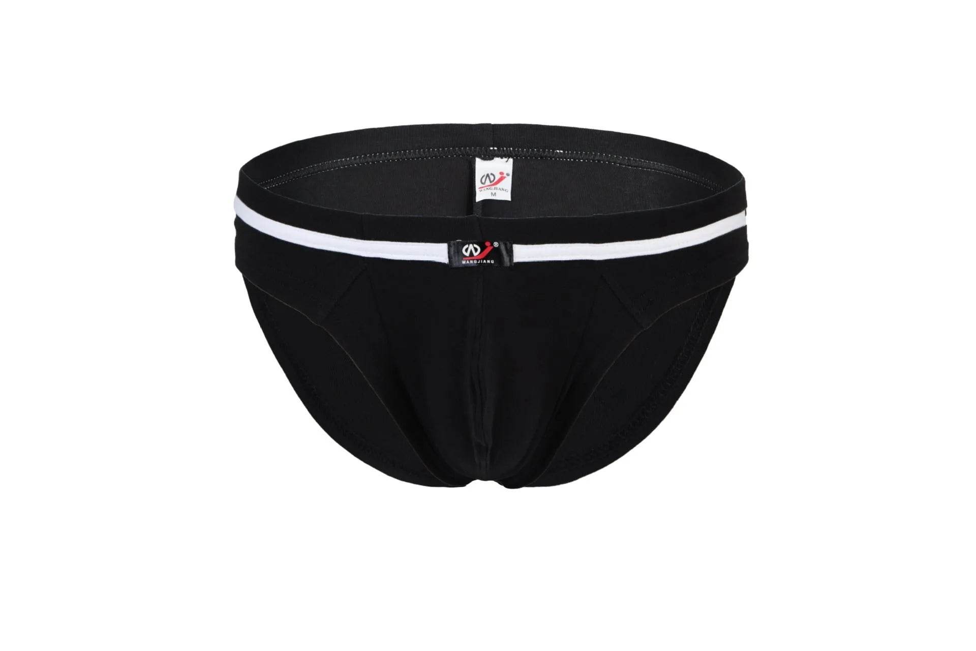 Men's Underwear Pure Cotton Low Waist Fashion Brief trunks panties