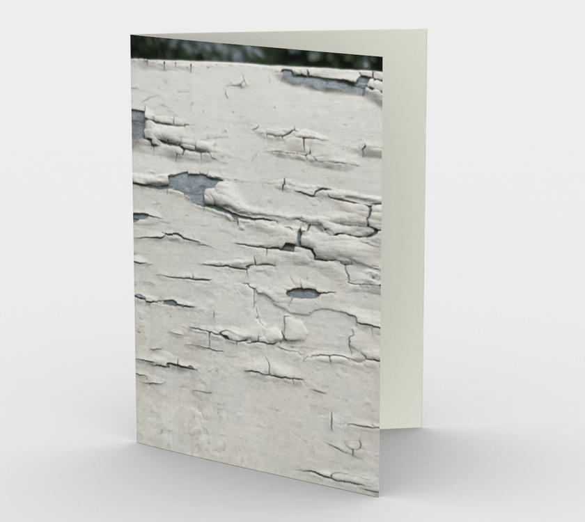 Set of 3 Blank Greeting Cards | 5 x 7 | Chipped Paint