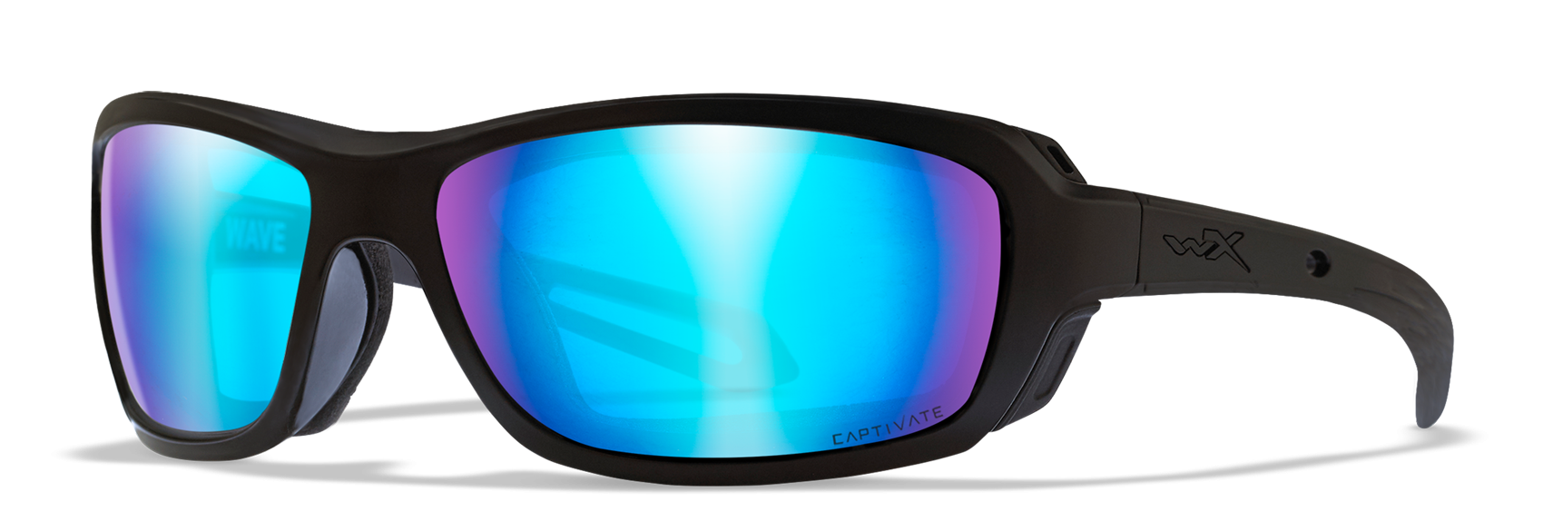WILEY X WAVE Sunglasses with Removable Facial Cavity Seal