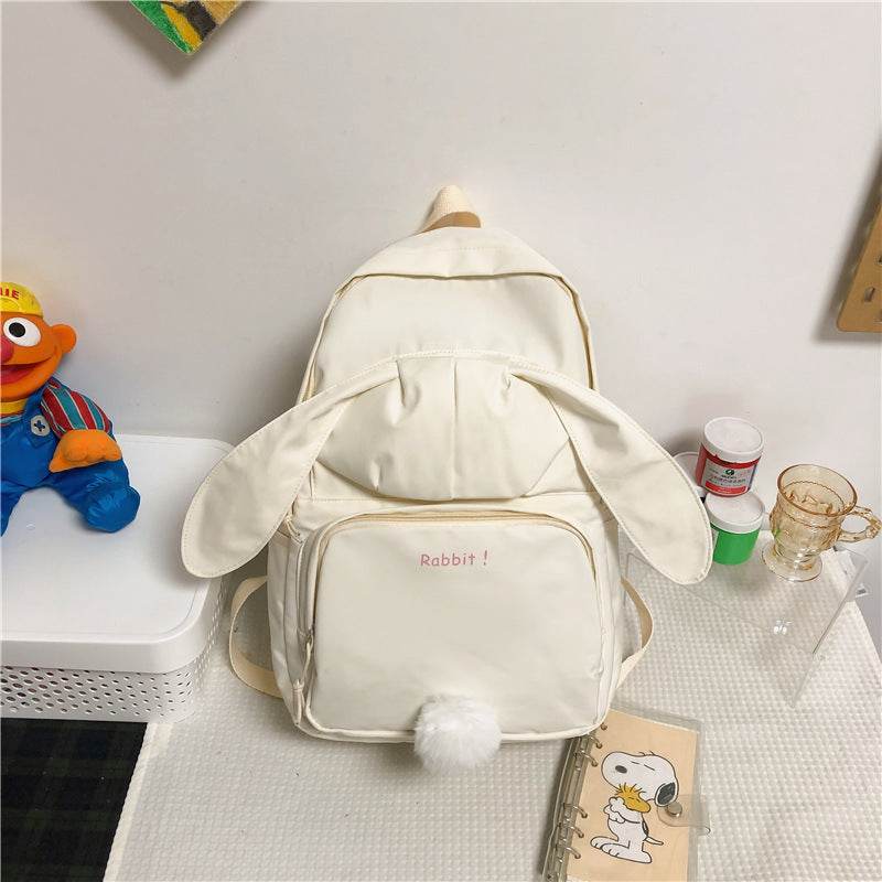Kids School Bag Cute Bunny Ears Preschool Backpack