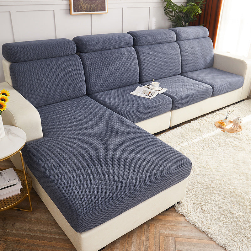 Polar Fleece Sofa Cover – All-Season Universal Couch Slipcover (6 Colours, S–2XL)