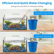 Powerful Electric Aquarium Vacuum Gravel Cleaner