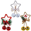 Christmas Five-pointed Star Bell Accessories Pendant