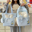 Matching High School Girls Backpack and Tote Bag