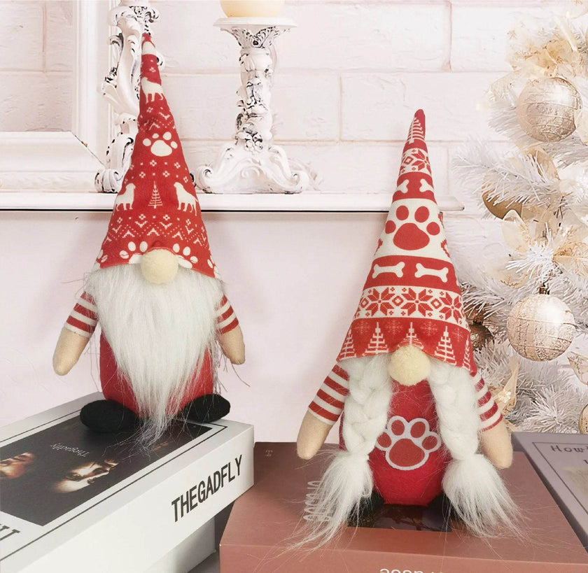 Christmas Faceless Doll Doll Holiday Decorative Ornaments