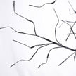 3 Pac Halloween Spooky Tree With Purple Lights, 4FT 5FT And 6FT, Lighted Black Tree For Halloween Decoration