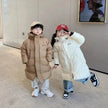 Children's Mid-length Down Jacket Thickened Winter Jacket  for kids