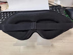 3D Stereo Contoured Sleep Eye Mask – Memory Foam Blackout Mask (Black, Rose Pink, Silver)