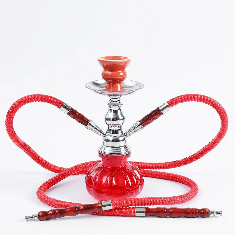 Small Size Iron Single And Double Pipe Hookah Suit