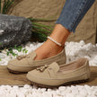 Women's Round Toe Loafers – Non-Slip Soft Comfortable Flat Shoes