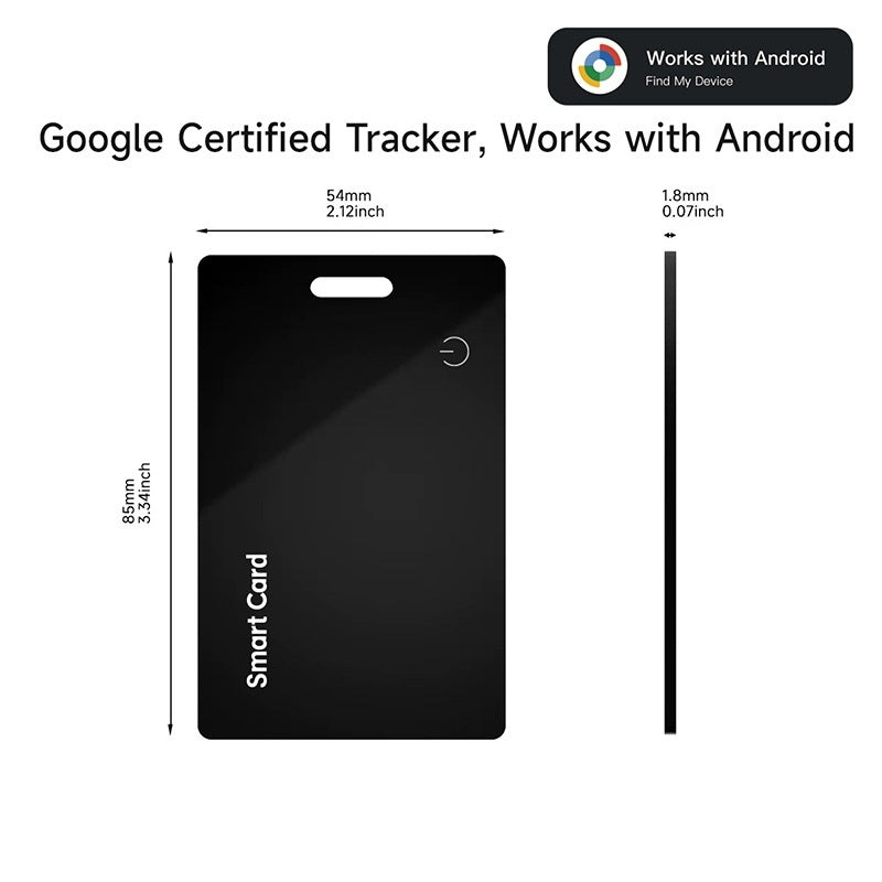Ultra-Thin Wireless Charging Card with Anti-Loss Tracker – Wallet GPS Tracker Canada