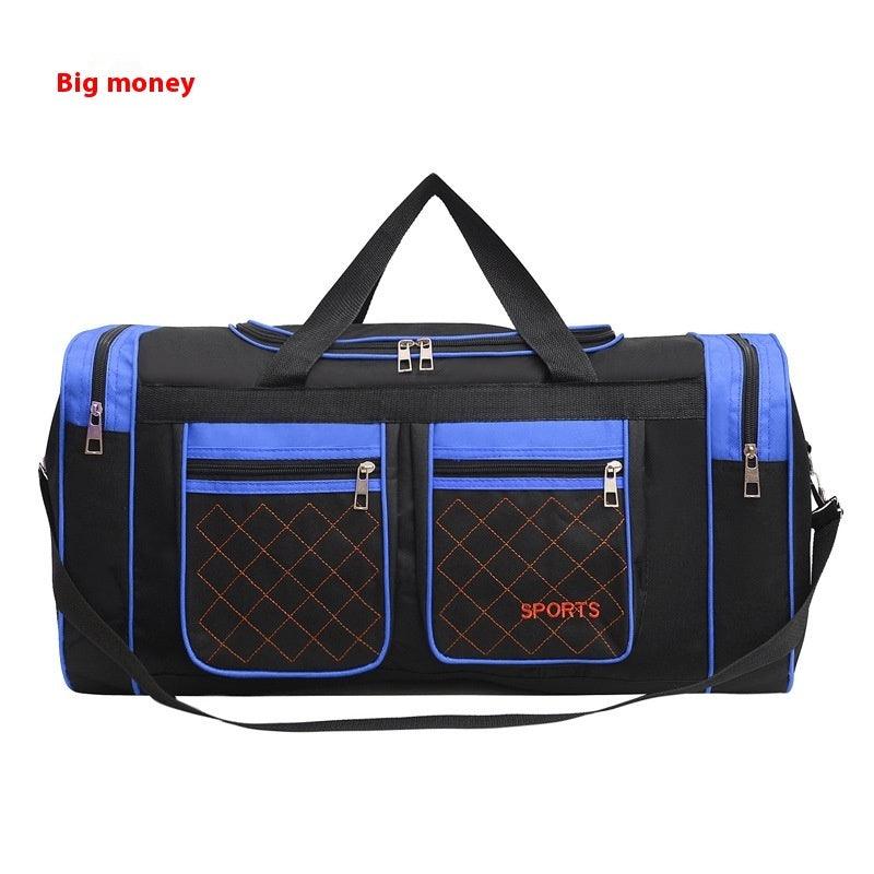 Waterproof Sports Duffel Bag Large Travel Gym Bag for Business trips with Multiple Pockets