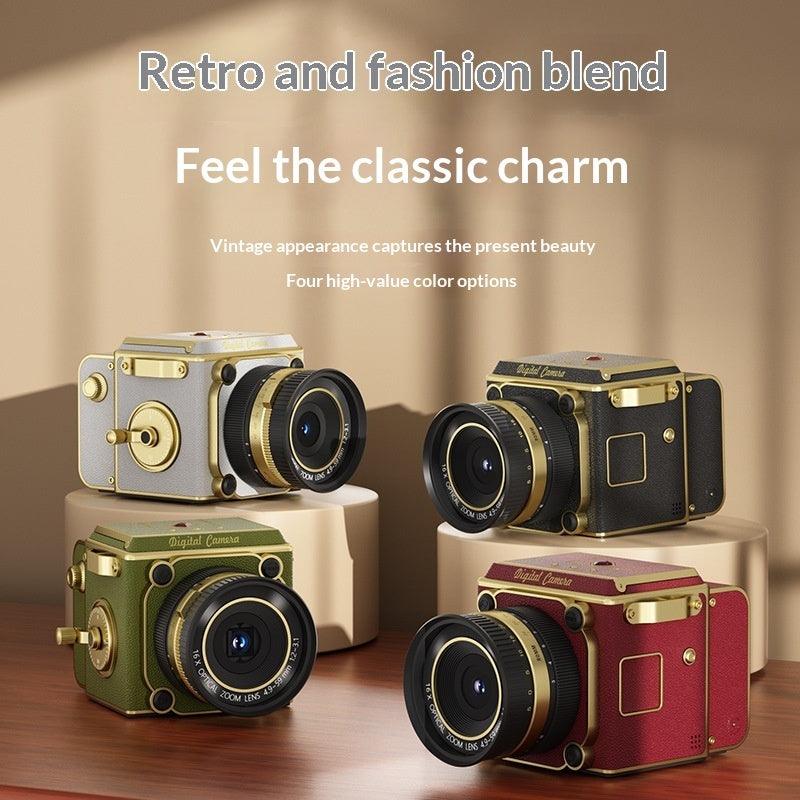 Flip-Screen Compact Digital Camera, 64MP Entry-Level Point and Shoot