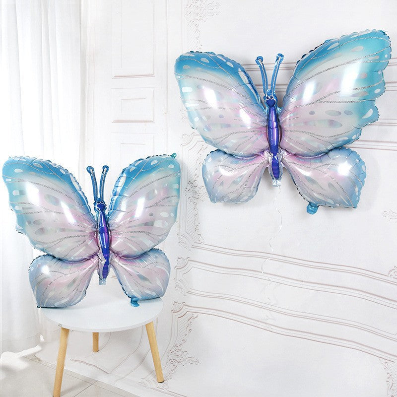 Giant Butterfly Foil Balloon – Birthday & Party Decoration