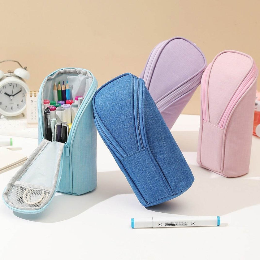 School Stationery Case Organizer Bag Pen Cute Pencil Pouch