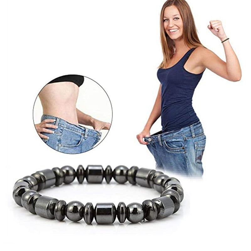 Magnetic Therapy Bracelet – Pentagram Stone Weight Loss & Pain Relief (Unisex)