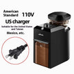 Electric Coffee Bean Grinder, Black, C2 Model, UK/US/EU Plug Options
