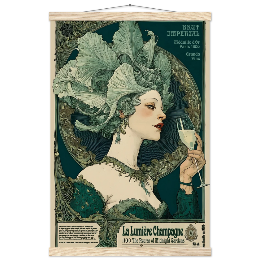 La Lumière Champagne - Poster & Framed Print