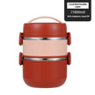 2 layer 304 Stainless Steel Thermal Insulated Lunch Container