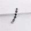 Chain Metal Magnetic Ear Bone Clip Earrings – No Piercing Vintage Alloy in Gold, Silver & Black