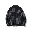 Black Denim Cardigan Jacket New Men And Women