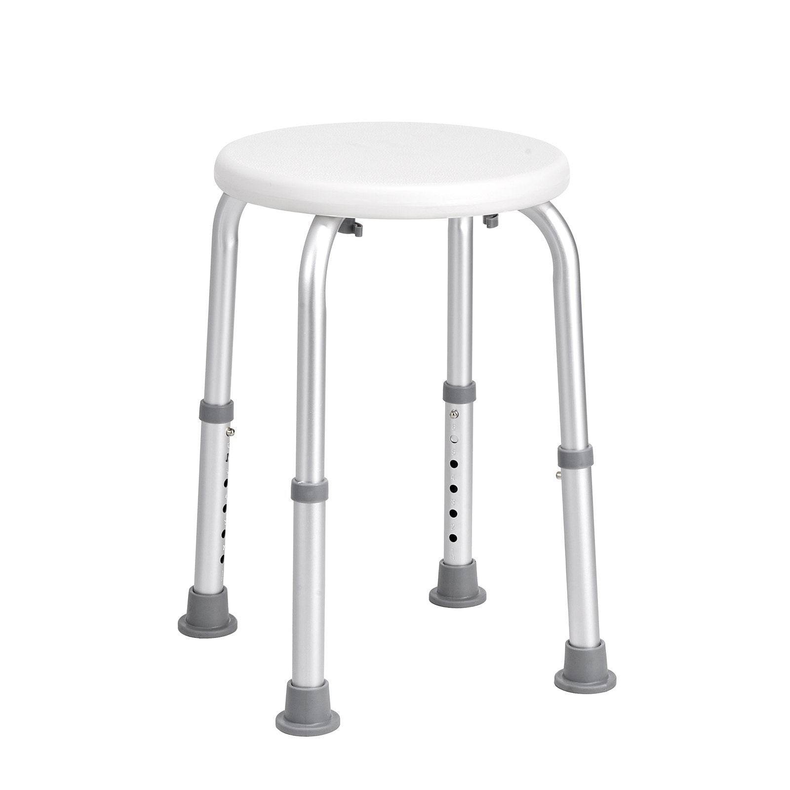 Shower Chair For Inside Shower, Adjustable Height Shower Stool, Non-Slip Bench Bathtub Seat Stool For Elderly Disabled Adults Handicap, 300 Lbs Capacity
