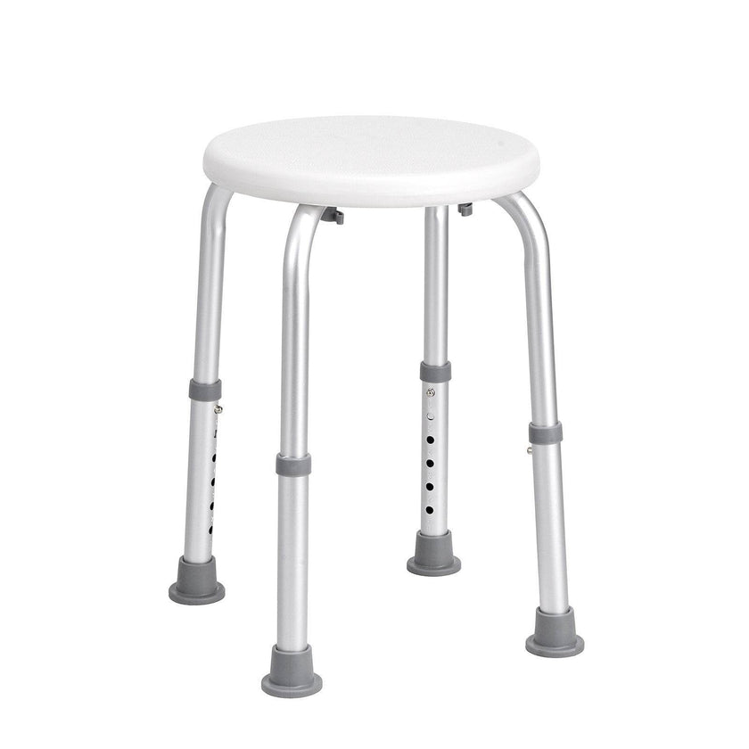 Shower Chair For Inside Shower, Adjustable Height Shower Stool, Non-Slip Bench Bathtub Seat Stool For Elderly Disabled Adults Handicap, 300 Lbs Capacity