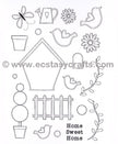 Creative Expressions Stamp - In The Garden
