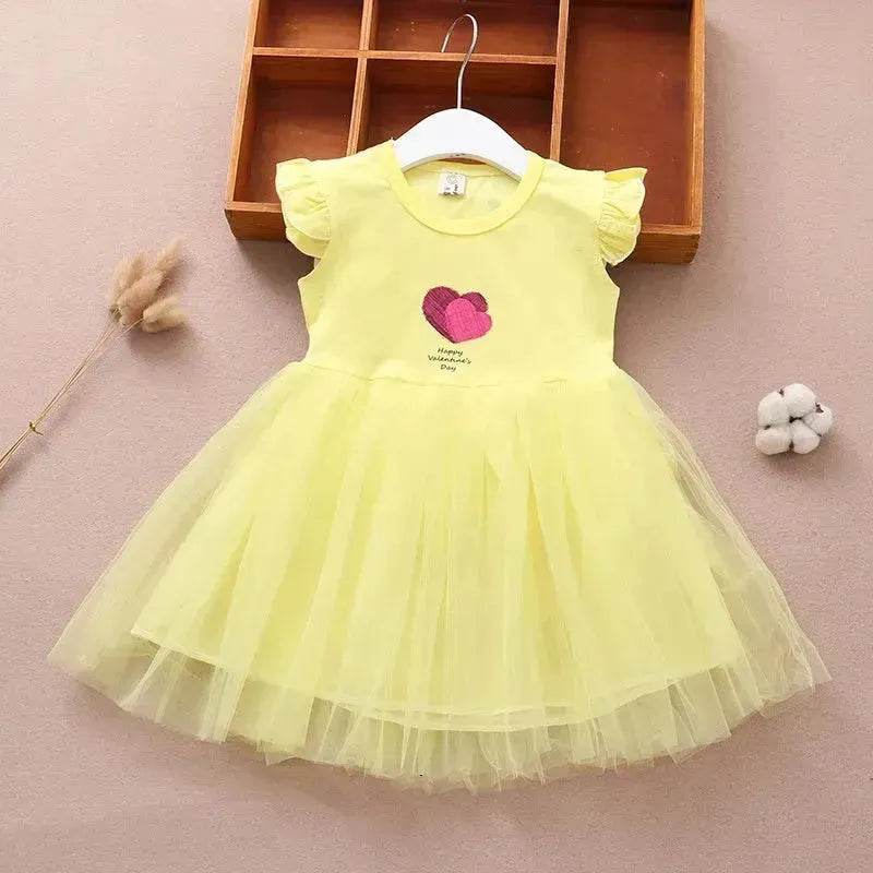 Newborn baby Girls' Summer Vest Dress Infant dresses.