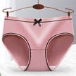 Women's Fashion Casual Threaded Mid-rise Shorts underpant 8pcs
