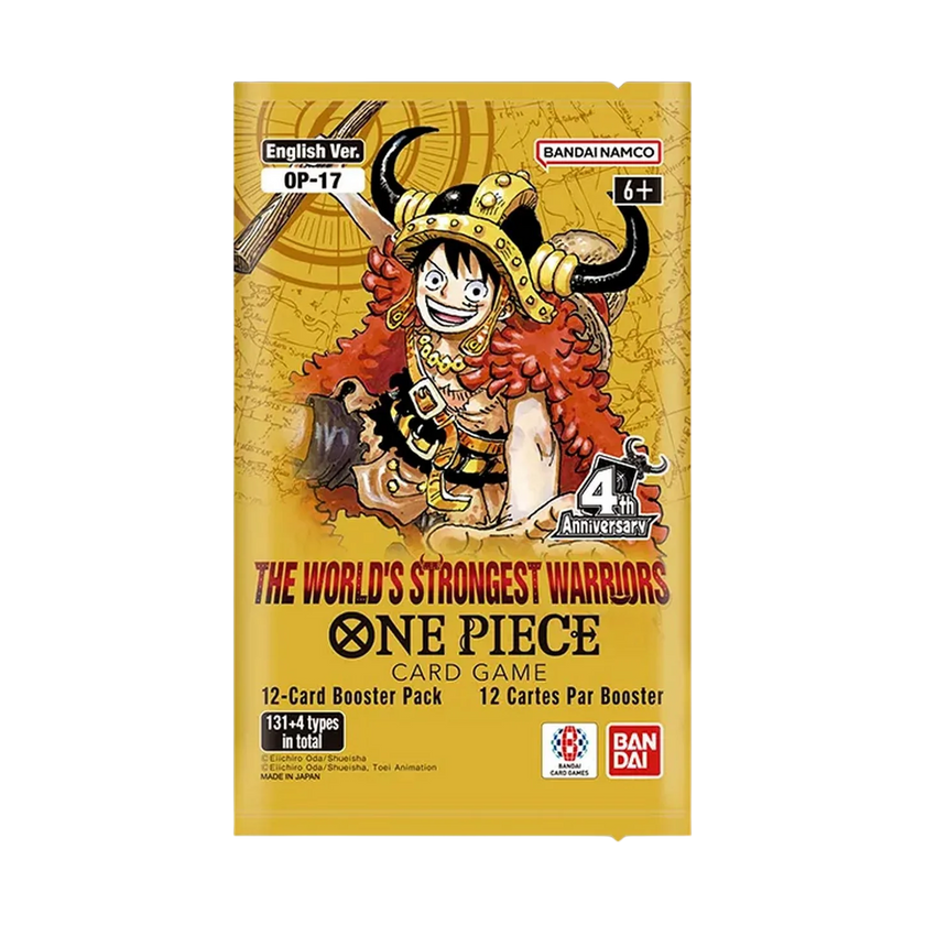 One Piece Card Game - OP-17 The World's Strongest Warriors - Booster Pack