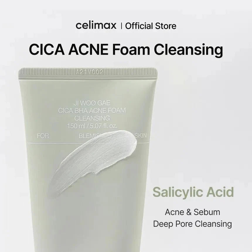 Celimax Ji Woo Gae Cica BHA Foam 150ml