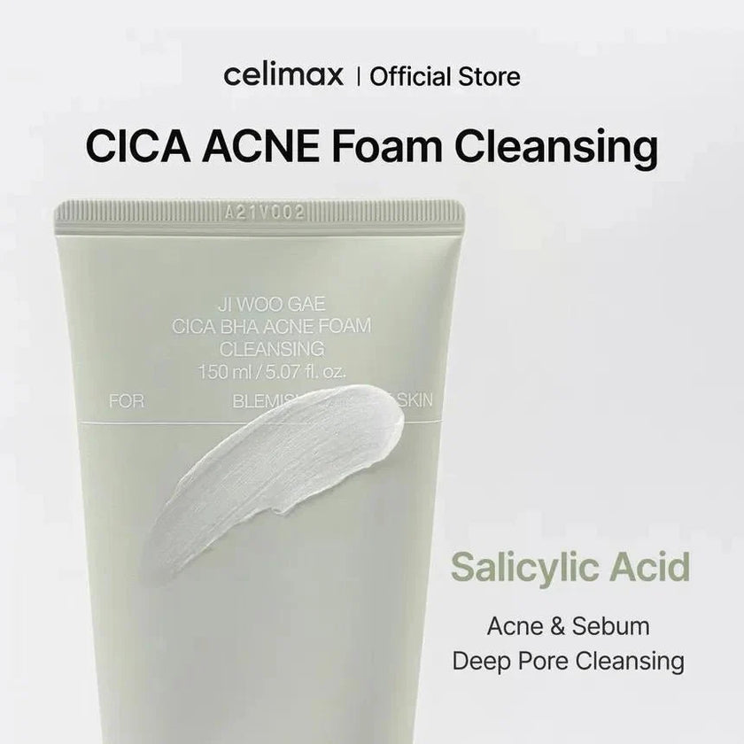 Celimax Ji Woo Gae Cica BHA Foam 150ml